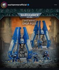 Space Marine Drop Pod